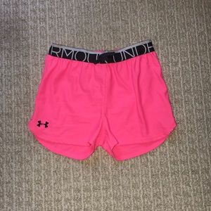 Under Armour Pink Shorts!